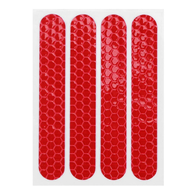 

Front Rear Wheel Cover Protective Shell Reflective Sticker For Ninebot Max G30 Scooter Accessories 24PCS, Red