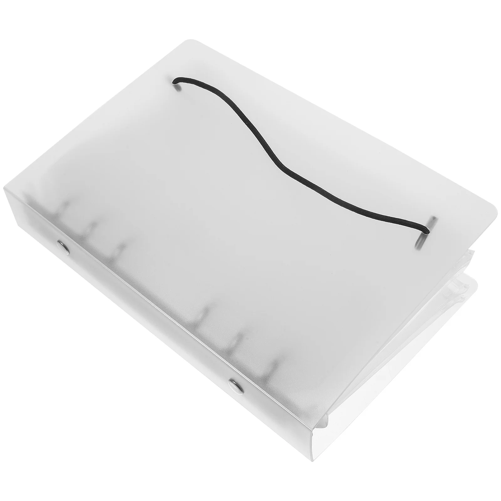 

1 ganizer Small Sealing Bags A6 Size Reusable EVA Material Binder Bag for Travel Medicine Storage Solution