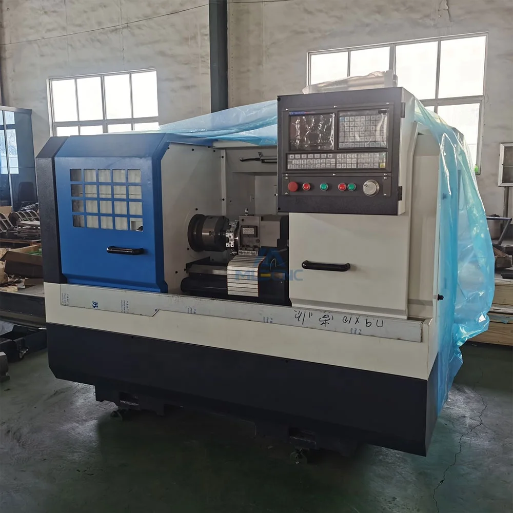 Suíço Tipo Hine CNC Torno, Deslizando a cabeça, Ck6132