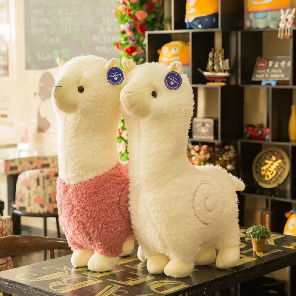 30cm Cute Alpaca Plush Toy Soft Stuffed Animal Plushie Doll Kawaii Sheep Peluche For Kids Birthday Gift