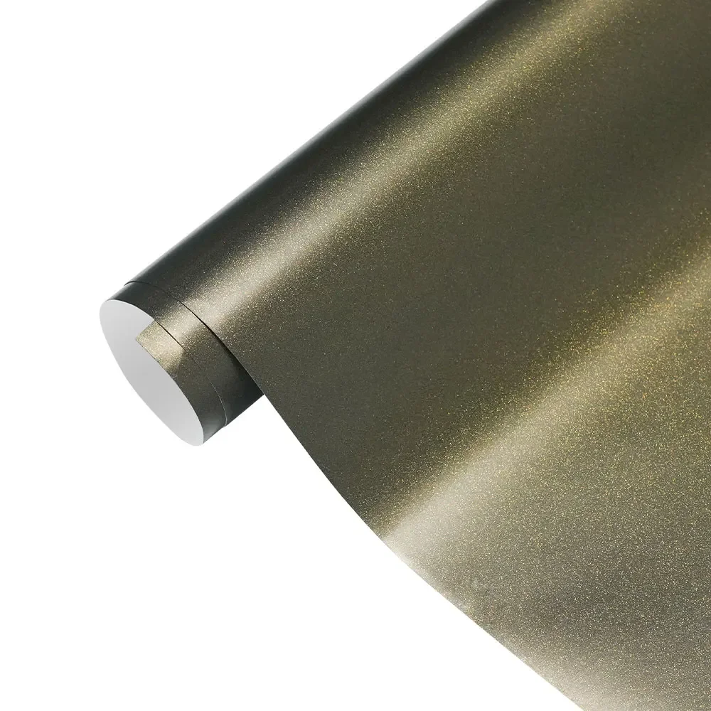 Car Vinyl Film Matte Metallic Brown Motorcycle Auto Vinyl Wrap Self Adhesive Car Skin Color Changing Films Creative Decoration