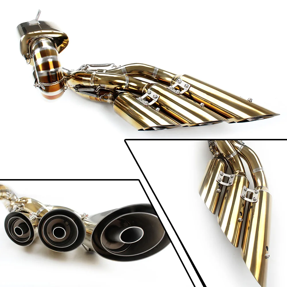 For B800/D800 F3 2018 Motorcycle Exhaust System Stainless Steel 304 Exhaust Pipe 6