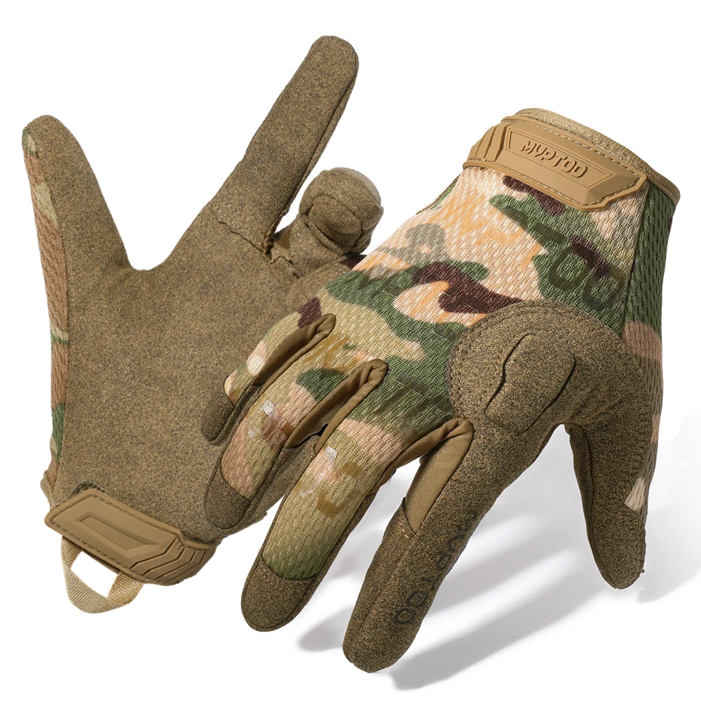 Touch Screen Tactical Gloves Breathable Paintball Airsoft Shooting Combat Hiking Hunting Cycling Work Lightweight Sports Gear