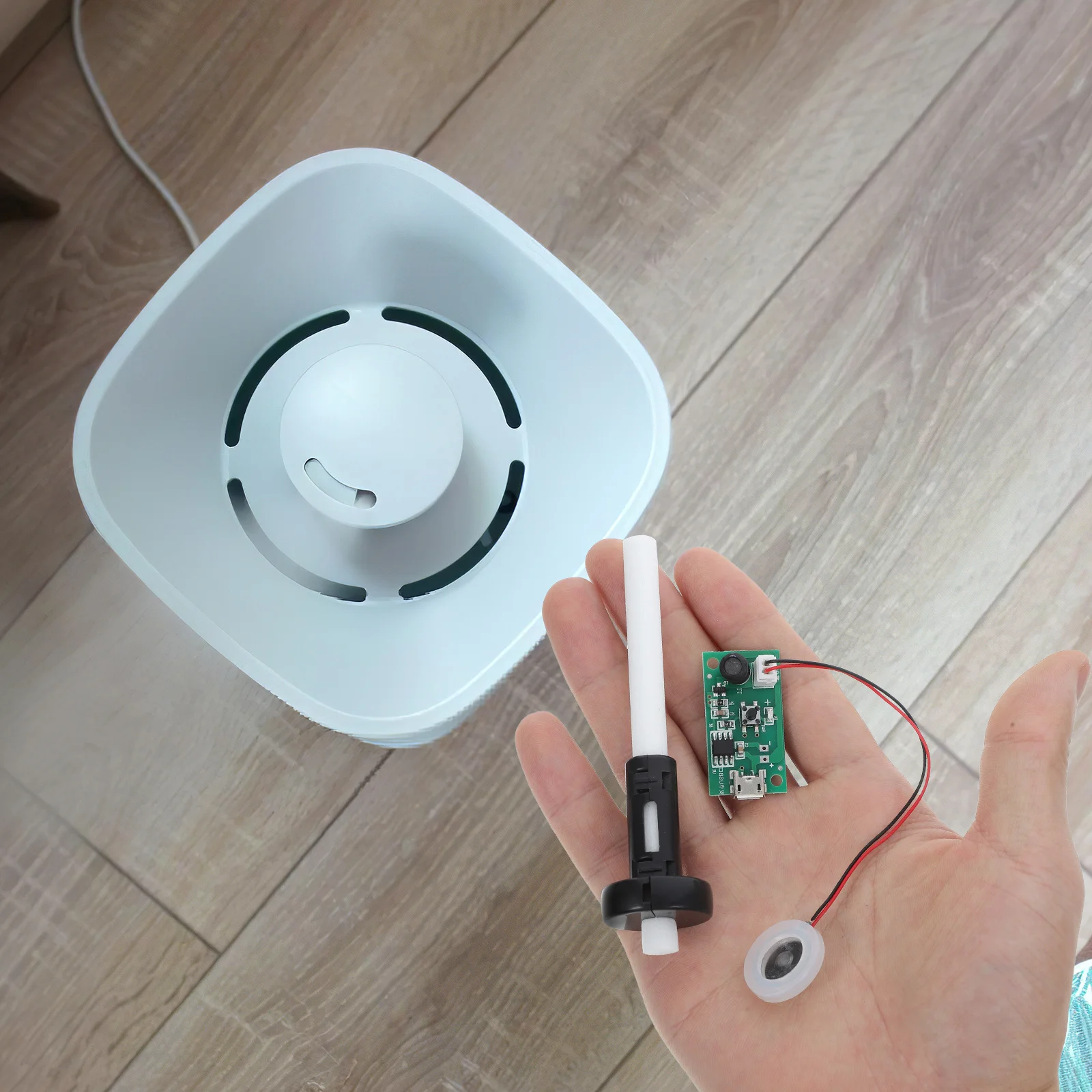 

5Sets USB Mini Atomization Spray Module Circuit Board Low Loss DIY Mist Maker Kit Compact Humidifying Device Travel Project