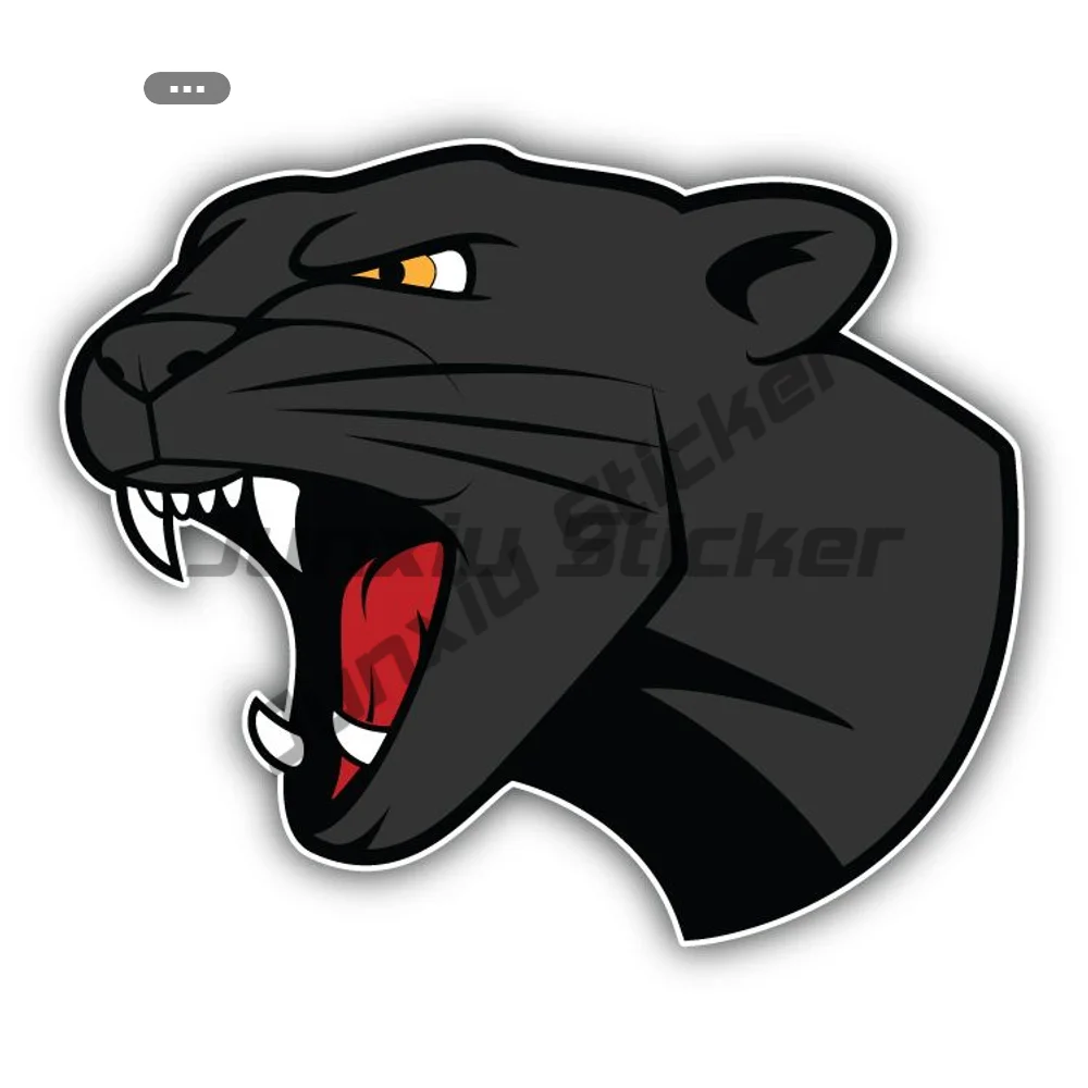 

Angry Panther Head Car Sticker Waterproof Scratch-proof Decal Exterior Motorcycle Wheels Stickers For Car Baby In Car Personaliz