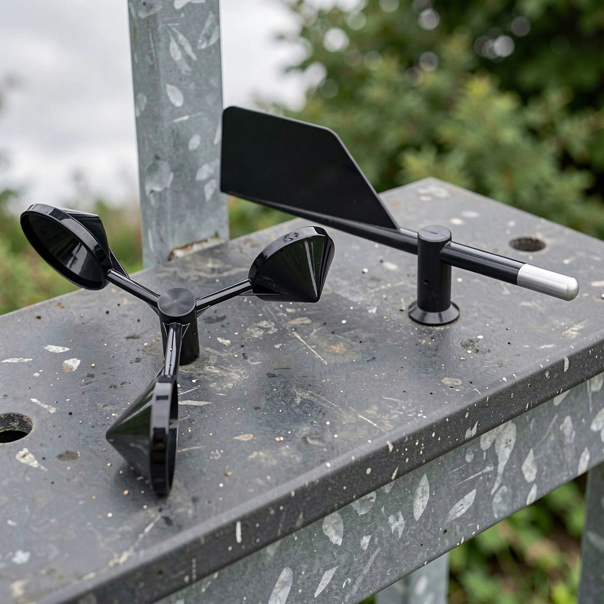 1Set Wind Direction Tail Replacement for Anemometer Weather Station Tail Fin Assembly Outdoor Weather Monitoring Spare