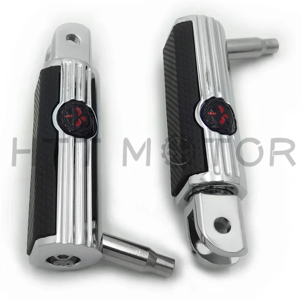 

Motorcycle Skull Defiance Rider Footpegs for Harley 2018-later FXBB FXBR FXBRS FXLR