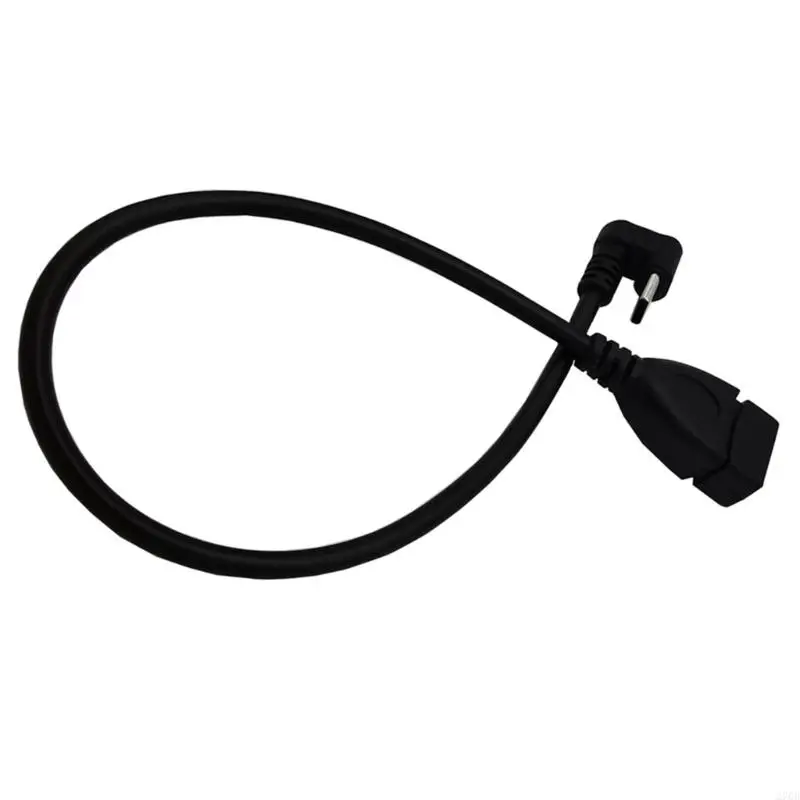 270b USB -самка/мужчина до 180 ° Bend Bend Type C Кабель зарядки мужского зарядки быстро