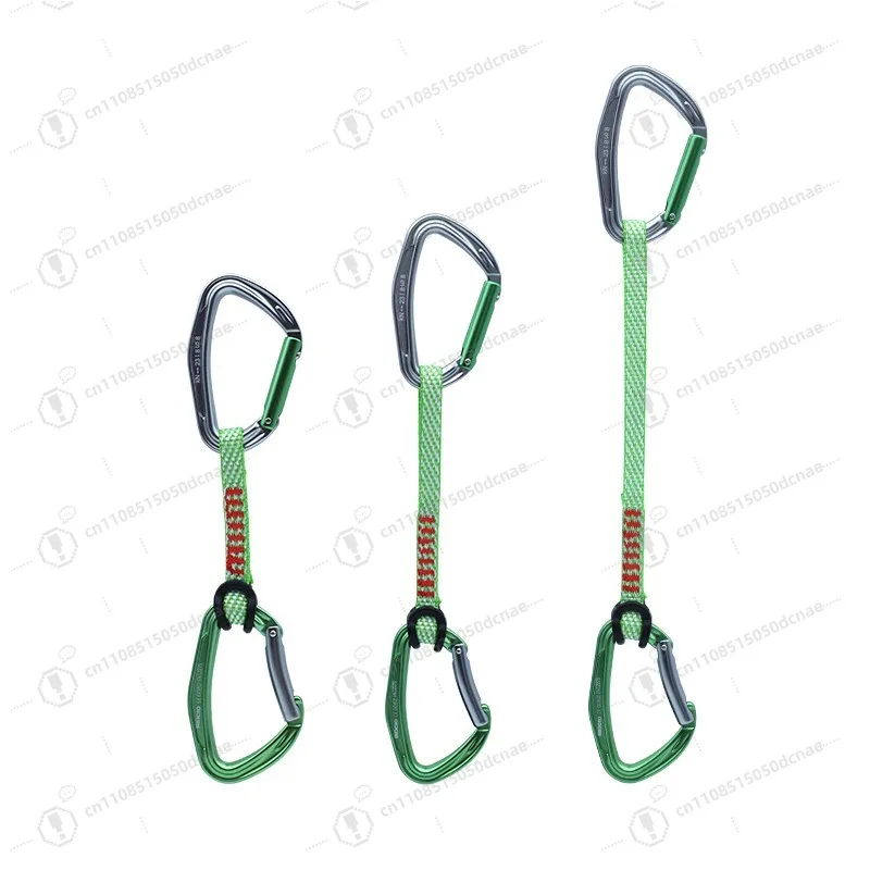 Quickdraw Carabiner Slings for Climbing Mountaineering Ice Climbing Fall Protection Safety Outdoor Gear
