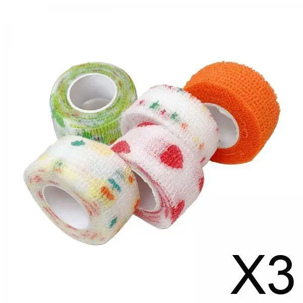 

Чехол для ручки для татуировки, эластичная упаковка, самоклеящийся рулон повязки, водостойкая нетканая лента для ручки тату-машины