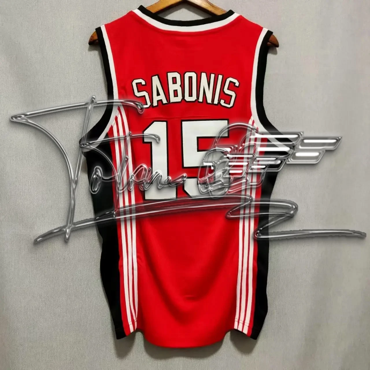 

Баскетбольная майка 2024 CCCP 15 SABONIS, спортивная одежда на открытом воздухе, хип-хоп культура, красная, впитывающая пот, большой размер