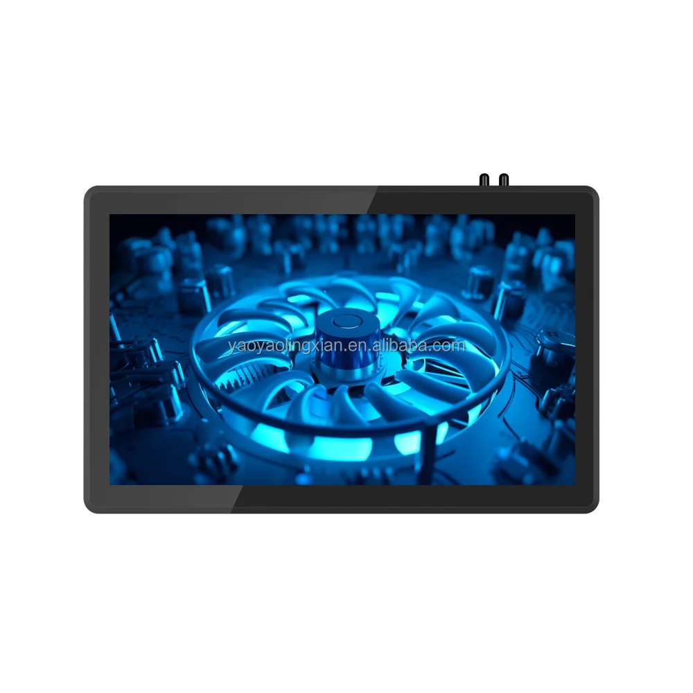 Embedded  Waterproof 1000 Nits 13.3 Inch Full HD IPS Capacitive Industrial Touch Screen Monitor Display LCD Monitors