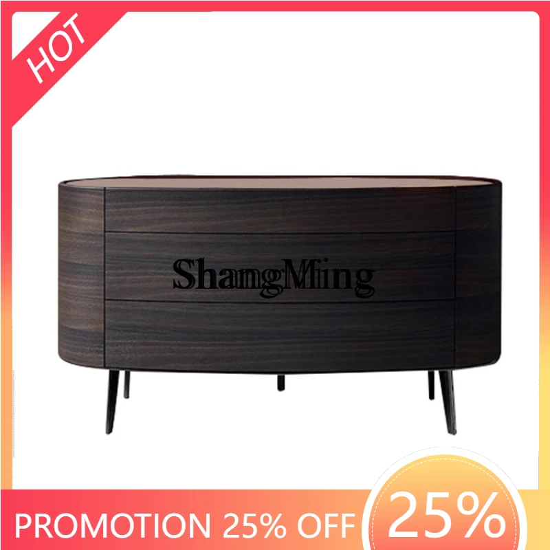 

ZYY premium exquisite solid wood bedroom locker living room drawer storage cabinet simple modern light luxury high sense