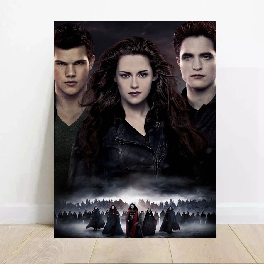 The Twilight Saga Movie Diamond Painting Classic Film Actors Robert Pattinson Cross Stitch Embroidery Picture Mosaic Home Decor