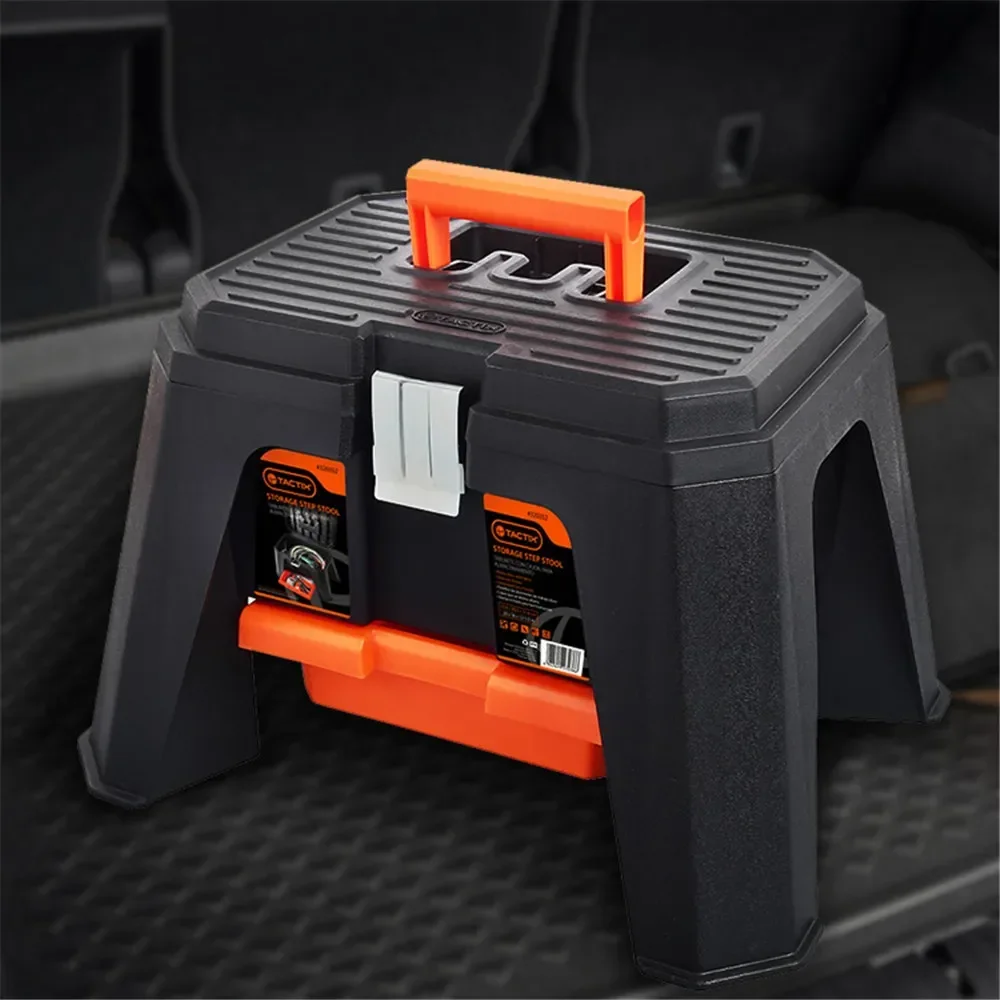 New Big Practical Stool Tool Box for Electric Drill Wrench Screwdriver Electrician Car Repair Garage Storage Tool Organizer