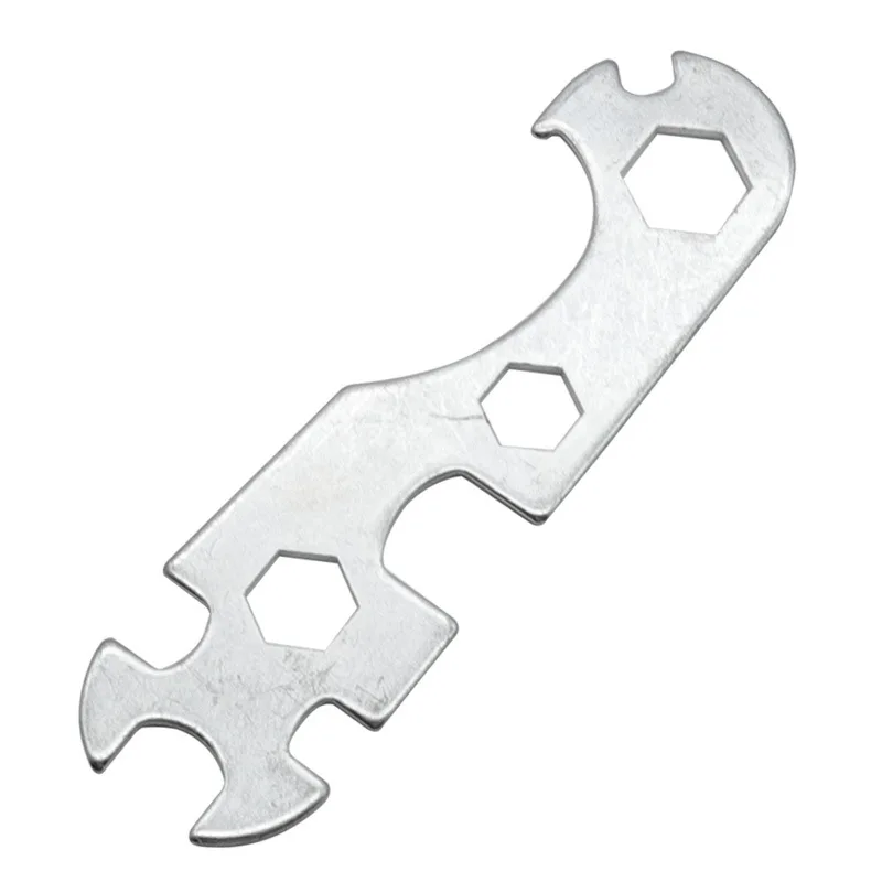 2pcs Multiple Sizes Bicycle Wrench Galvanized Steel Repair Spanner Bike Tools For 8-17mm Inner Hole Mountain Bike Accesories