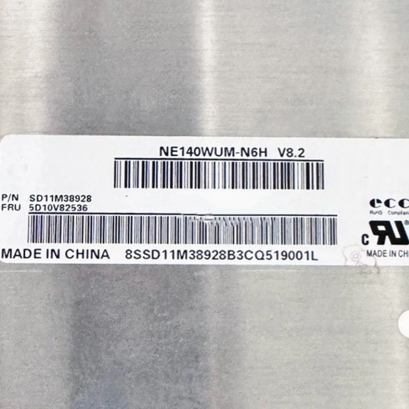 

NE140WUM-N6H IPS 14.0 inch Replacement Display Panel Matrix Laptop LCD screen 1920X1200