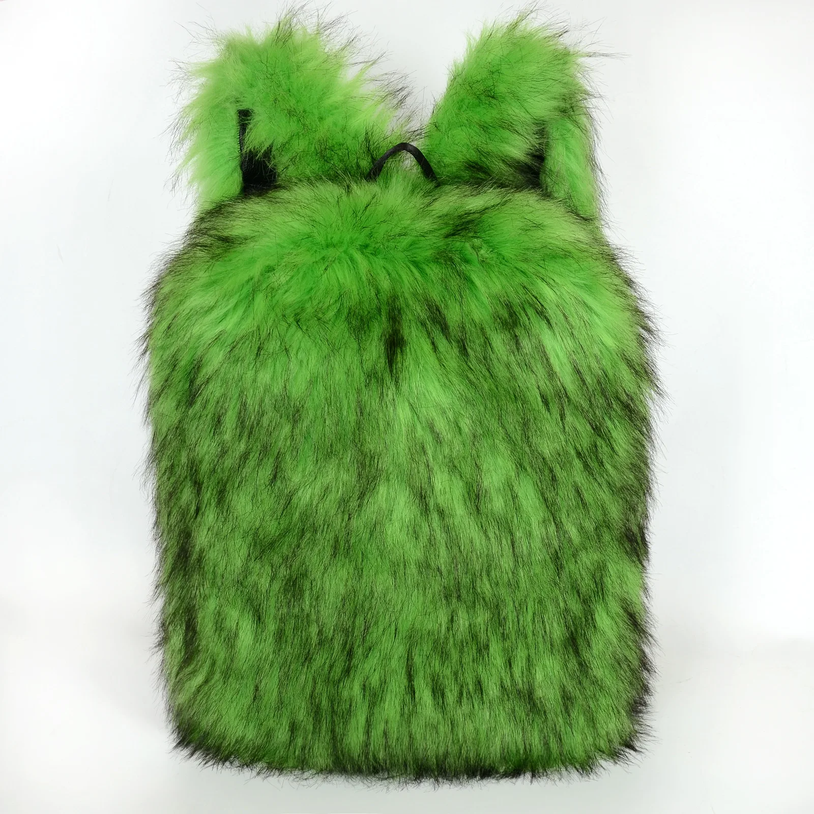 Neuer Kunstfell-Rucksack mit großem Fassungsvermögen, Unisex, Herbst-Winter-Reisetasche, Plüsch-Umhängetasche, supergroßer Rucksack aus weichem Stoff, Unisex – Detail 15