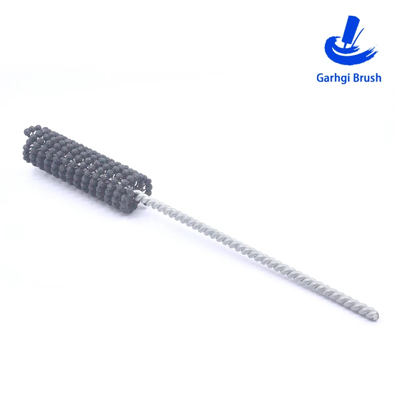 Garhgi ブラシ 直径 8-32mm フレキシブルホーニングブラシ 120 グリット シリコンカーバイド バルブガイド シリンダーベアリング バリ取り用