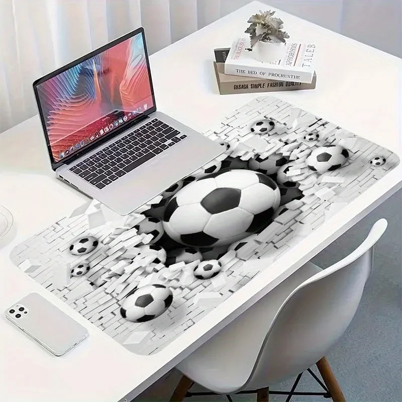 Tappetino per mouse da gioco di calcio di grandi dimensioni Tappetino da scrivania in gomma lavabile antiscivolo per studio e-sport Uso in ufficio Tappetino per mouse Tappetino per mouse Articoli più economici