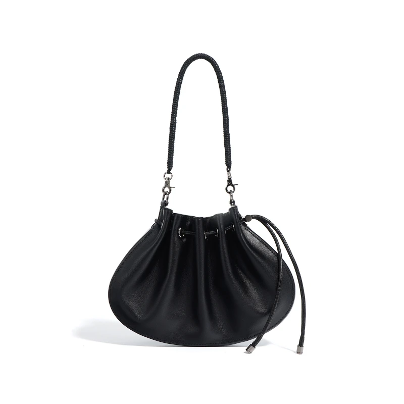 

Jonlily Women Genuine Leather Shoulder Bag Female Fashion Handbag Totes Casual Crossbody Bag Commuter Bag Daybag Purse -KG1503
