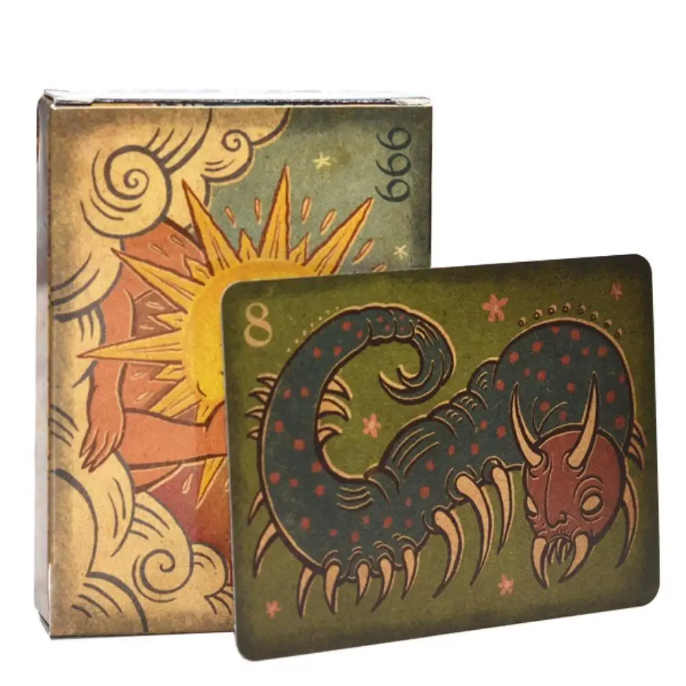 Garden of Lucid Daydreams Oracle Deck - 52 Pcs Surreal Dream Divination Cards 9*6cm for Meditation Double-embossed