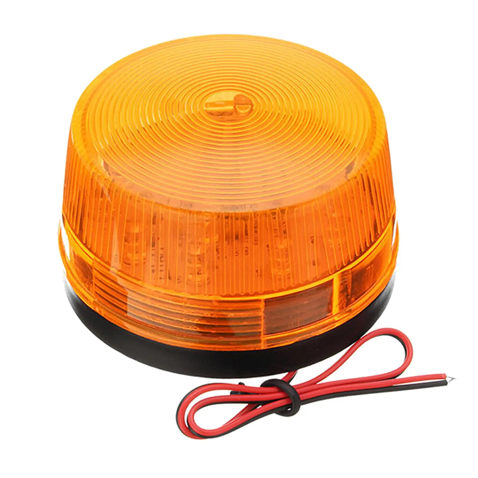 Dovewill Amber 15 LED Emergency Warning Strobe Beacon Light, Safety Caution