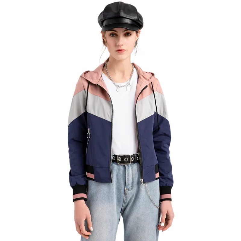 

New 2024 Women's Waterproof Lightweight Rainproof Jacket Outdoor Hoodie