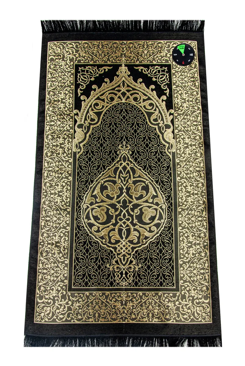 Compass prayer rug Muslim Islam Sheet Prayer Mat Holy Quraan Islamic Mats