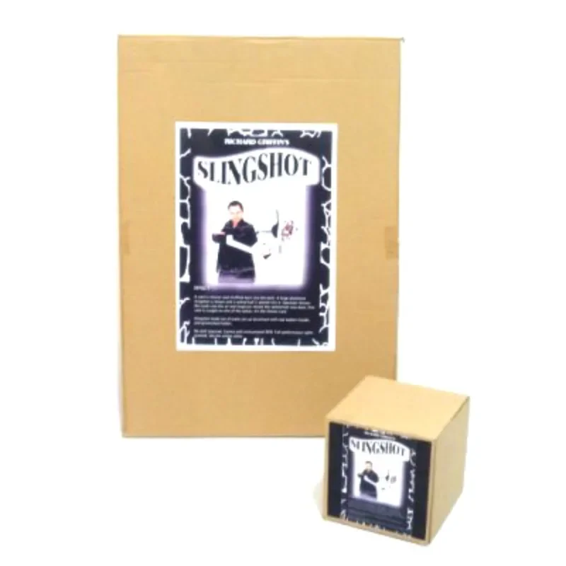 

Slingshot By Richard Griffin Stage Magic Tricks Street Magia Card Appearing Magie Illusion Mentalism Gimmick Props Magicians Fun