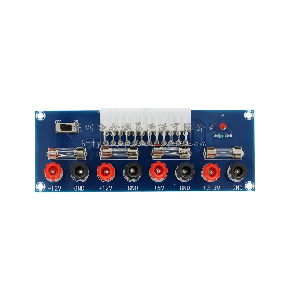 XH-M229 ATX Power Supply Adapter Board - Desktop PC Power Extraction Module with Terminal Blocks.  Easy Wiring.