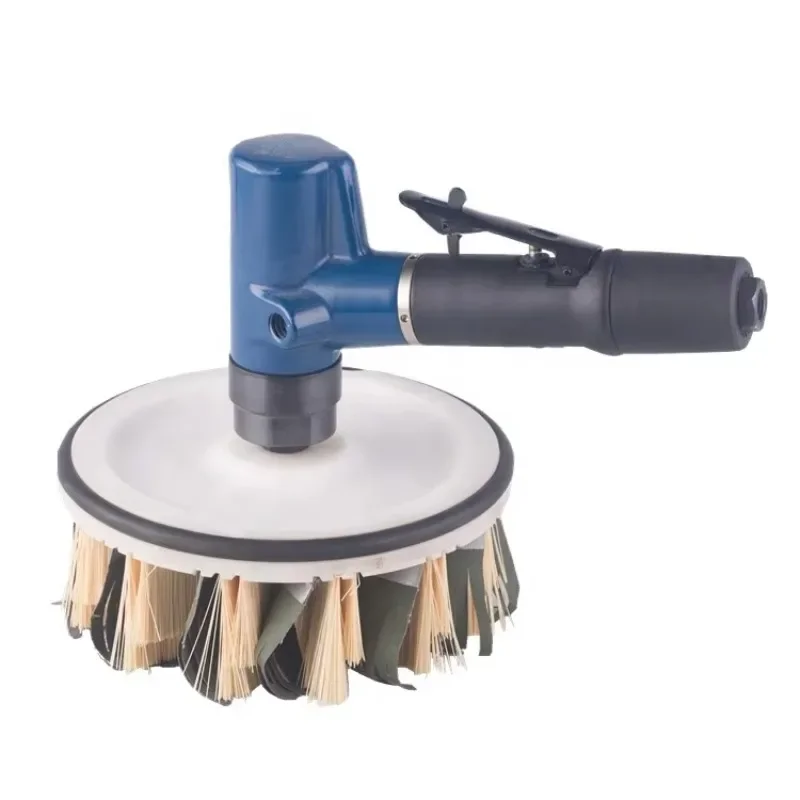 

Portable Pneumatic 180mm Manual Round Wood Sander Air Angle Grinder Sanding Disc Polisher