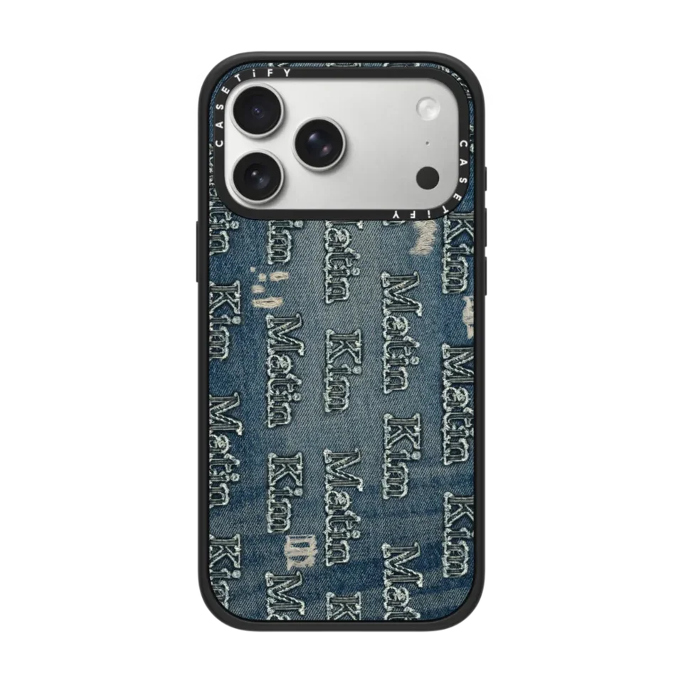 iPhoneアクセサリー CASSETiFY MATIN KIM PAPER CASE CASETiFY Matin Kim Denim Series Magnetic Drop-proof Case for