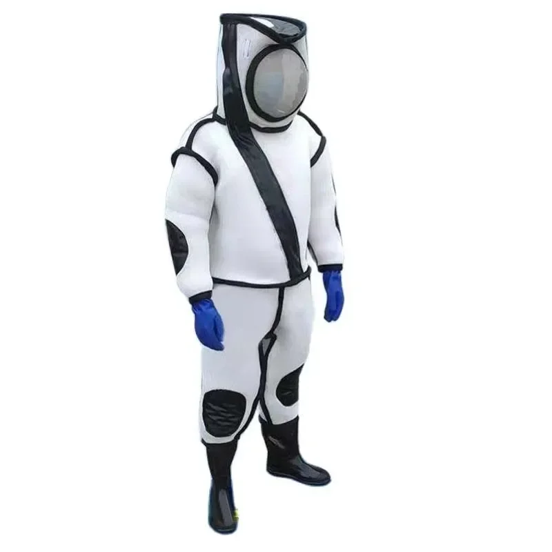 Wasp Clothing Anti-Wasp Clothing  Fan Protective Jumpsuit Breathable Protective Clothing Convex Mask Beekeeping Equipment