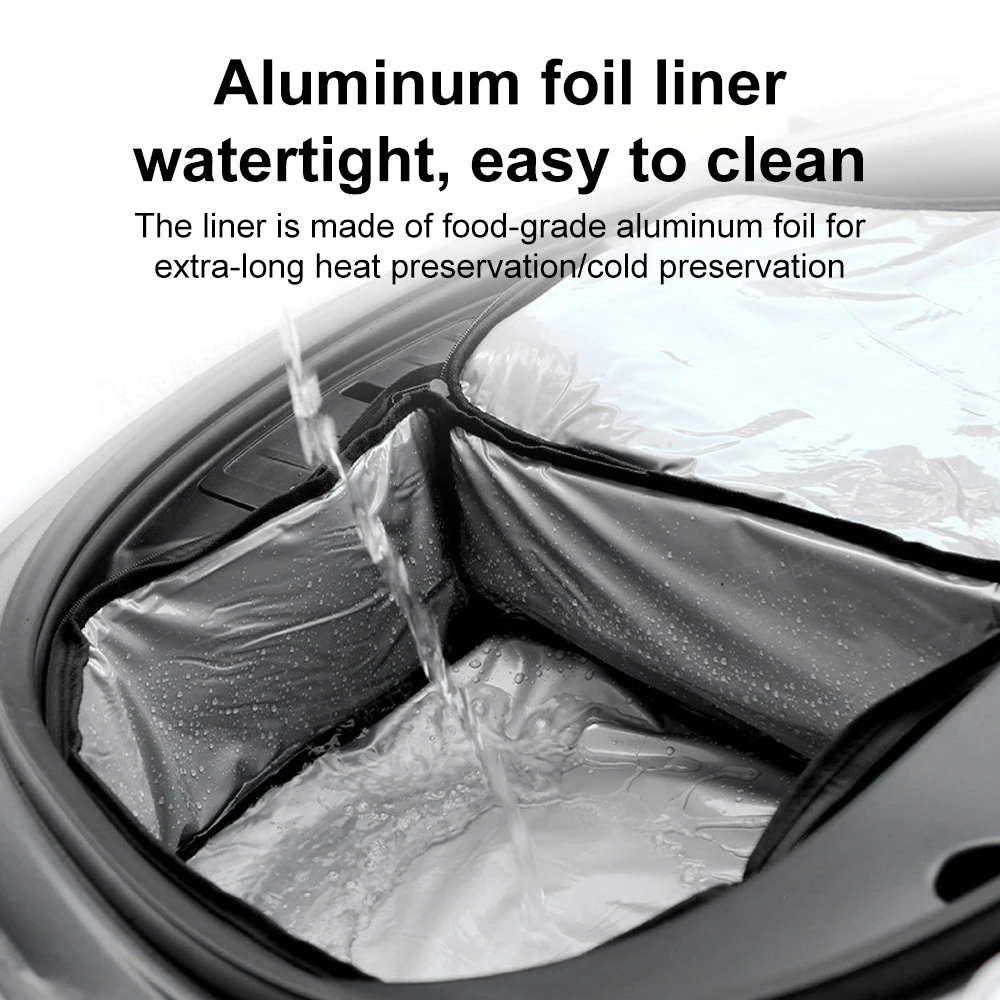 Bolsa de armazenamento para porta-malas dianteiro de carro, pacotes organizadores à prova d'água para tesla modelo 3 modelo y 2017-2024, recipiente de carga para acampamento ao ar livre