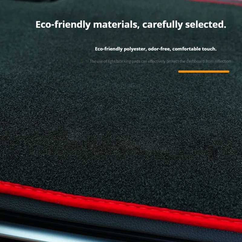 Car Dashboard Cover Sun Shade Mats Avoid Light Pads Instrument Panel Protective For Ford Next Gen Ranger 2023-2024 Model
