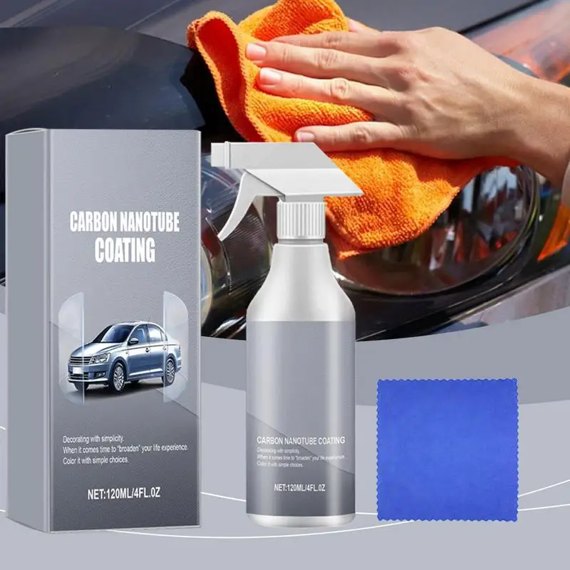 120ml Car Nano Coating Agent Spray Car Paint Coating Agent Paint Maintenance Plating Crystal Wax Paint Spray For Vehicle