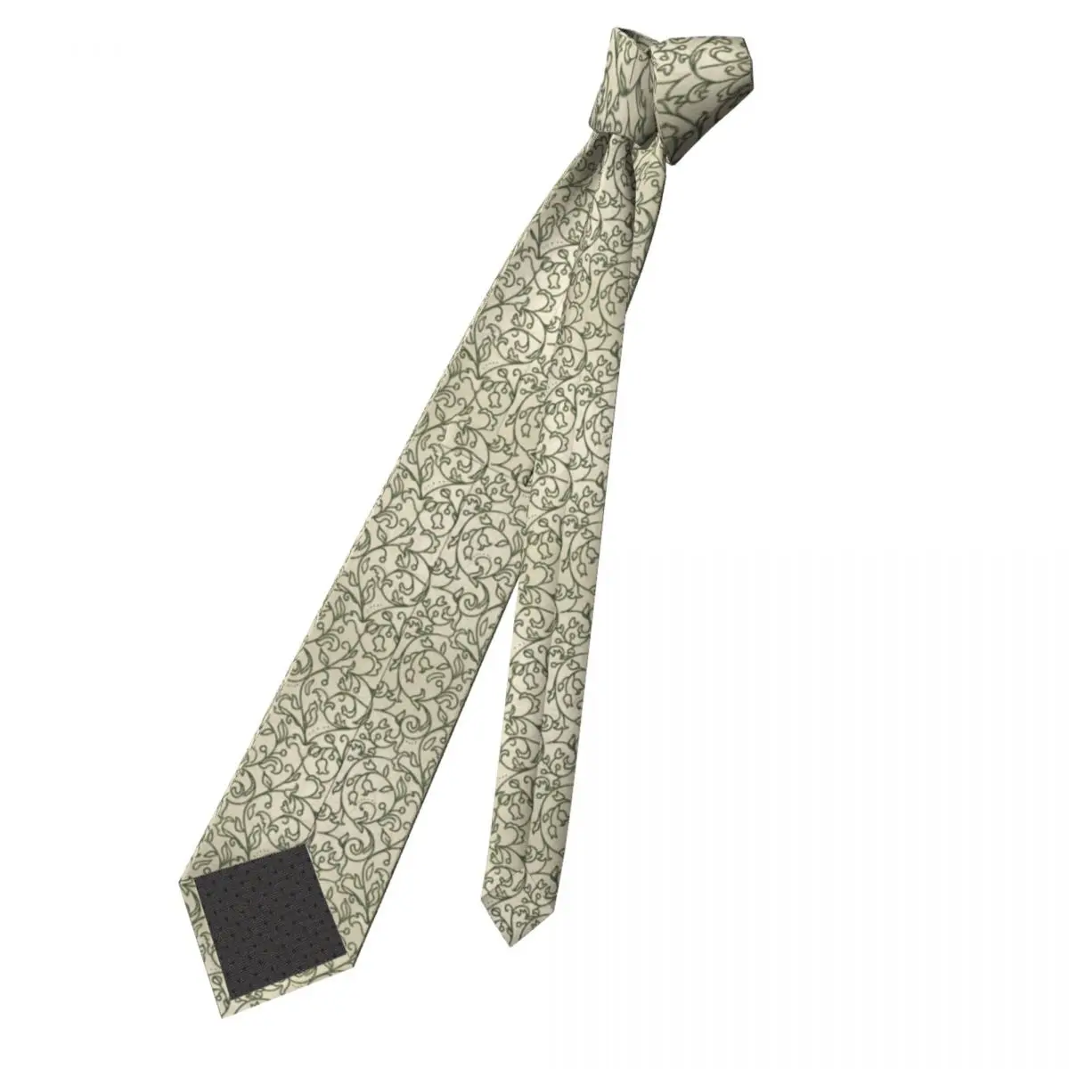 Cravatta da uomo con motivo floreale cravatte Vintage Vintage Cool Collar Tie Pattern abbigliamento quotidiano accessori per cravatte di qualità