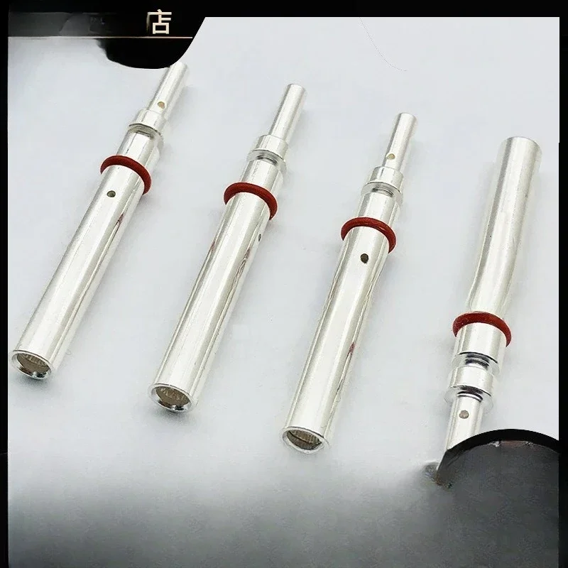New energy plug charging pile, European standard pin jack socket female crown spring torsion spring female hole H62 brass
