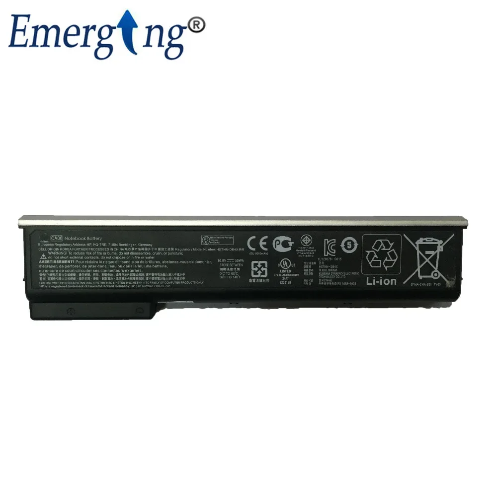 Imagem -02 - Bateria Original do Portátil para hp Hstnn-lb4z Hstnn-lp4z Ca06 Ca06xl Probook 640 645 650 655 g1 10.8v 55wh Novo