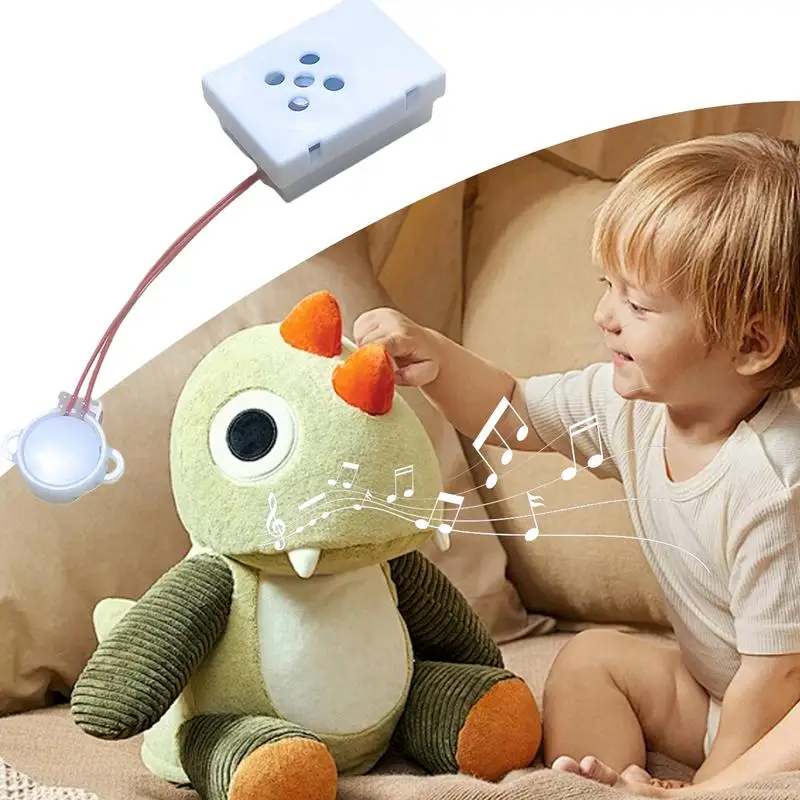 198 Seconds Voice Box For Stuffed Animal Recordable Sound Module Plush Toy Voice Message Recorder DIY Sound Recording Device