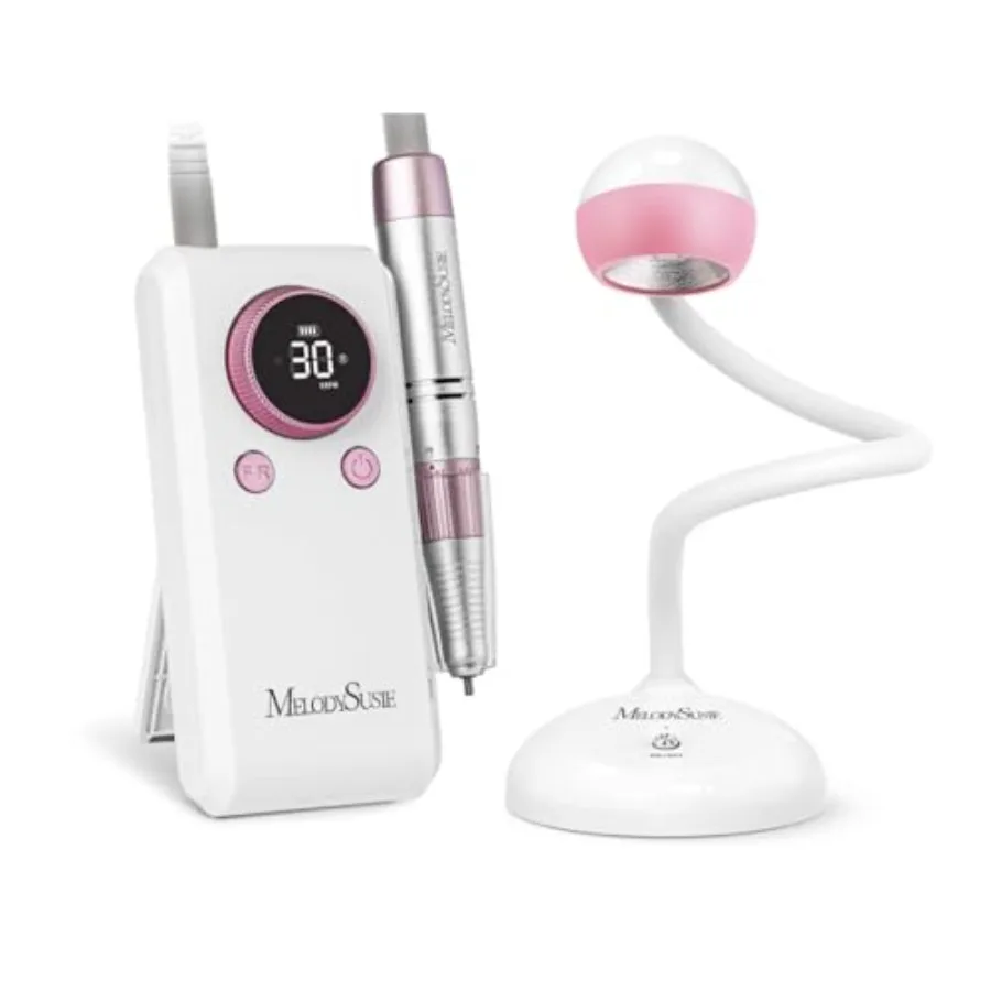 

Профессиональный набор для маникюра 2-в-1 SC330G с настольной лампой и УФ-лампой для быстрой полимеризации гель-лака, черный