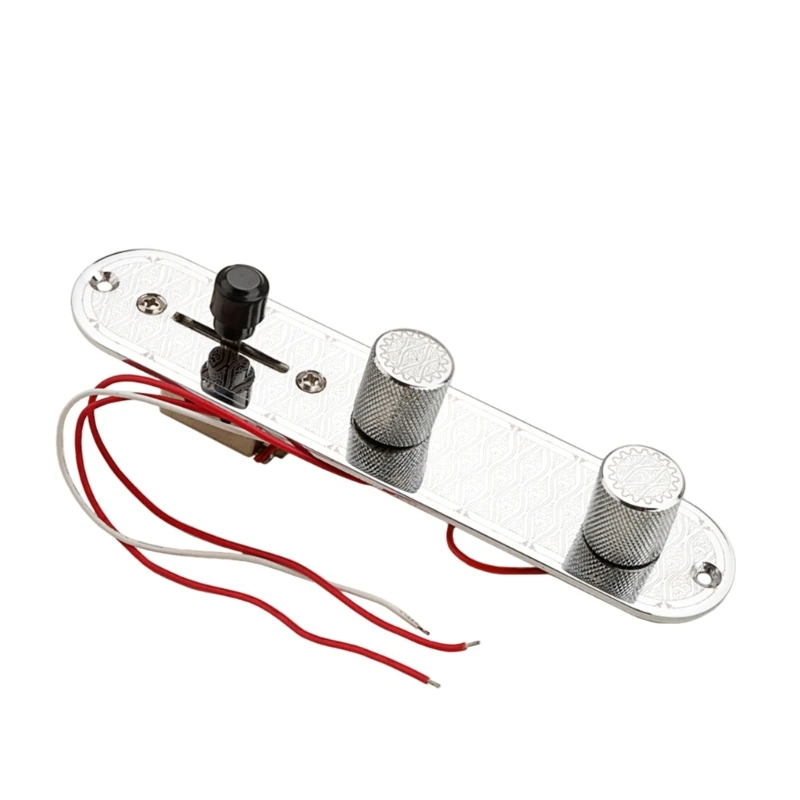 Electric Guitar Loaded Control Plate with 3 Way Easy Install