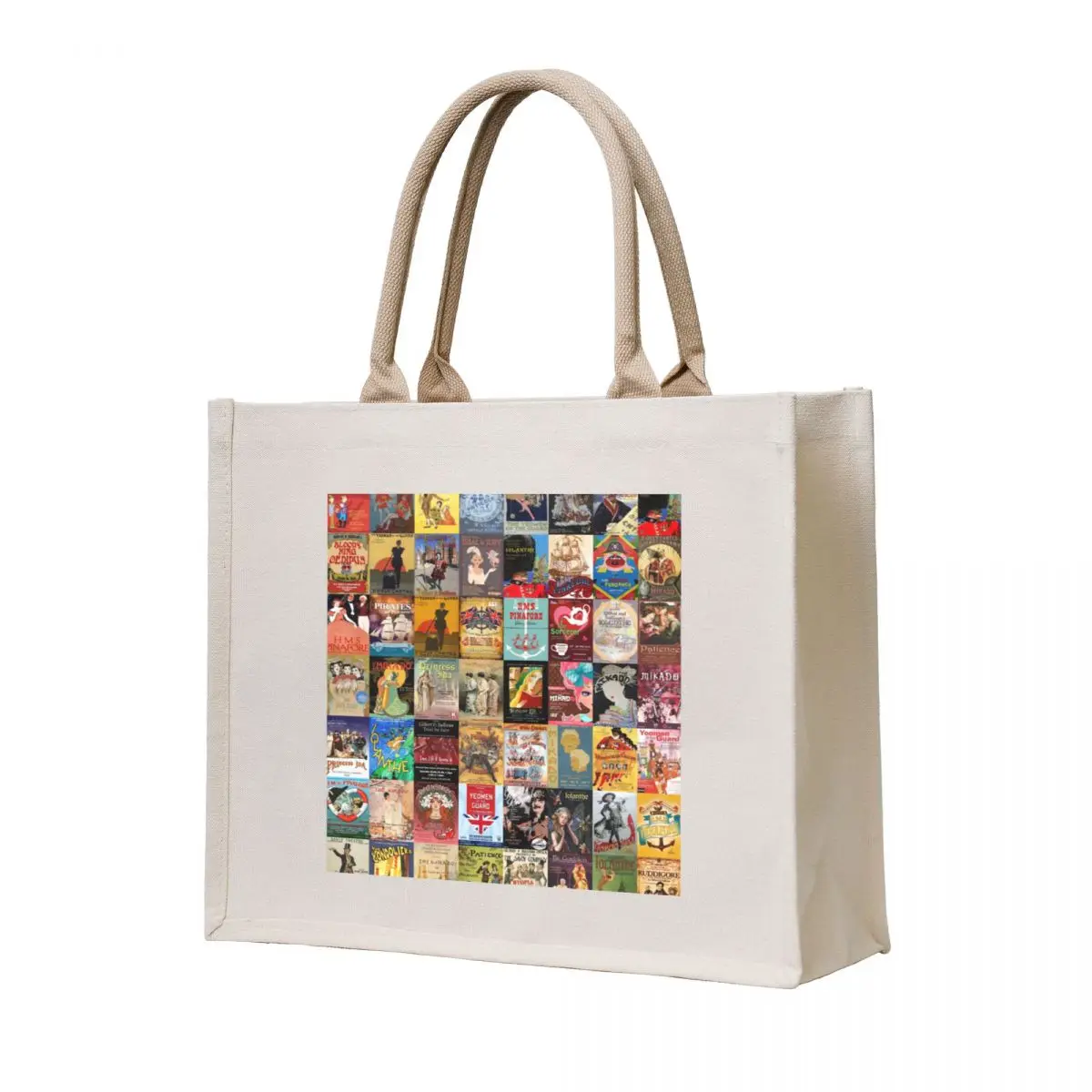 

Gilbert and Sullivan Opera Posters Tote Bag Fabric bag bag for beach foldable reusable