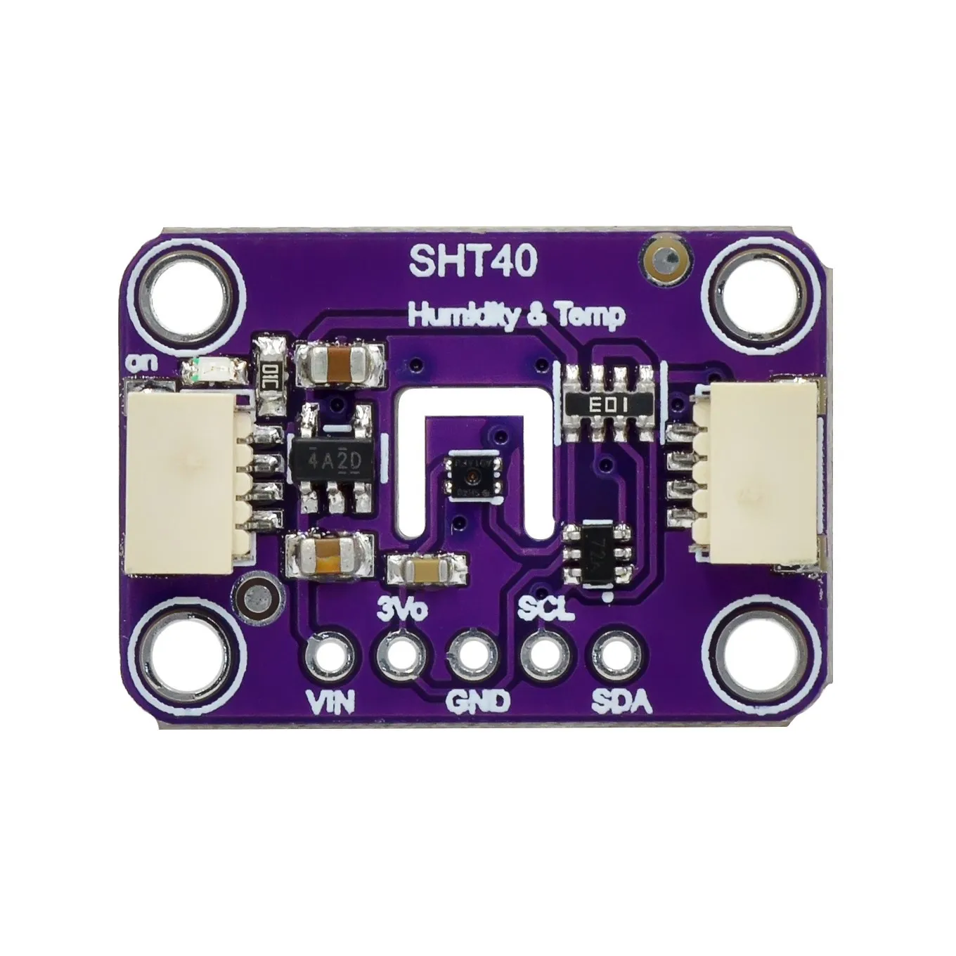 温度と湿度モジュール、qwiicポート、t、h、sht40、sht41用センサー