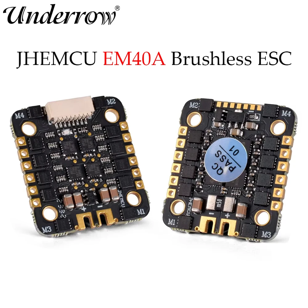 jhemcu-em40a-40a-blheli_s-4in1-ブラシレスesc-2-6s-dshot600-rc-fpvレーシングドローン用