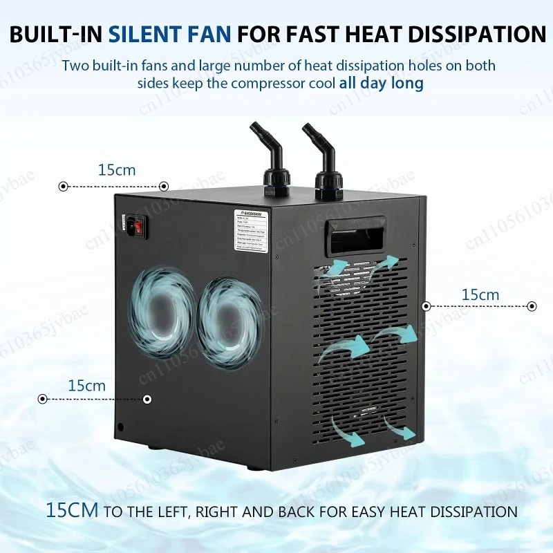 160-liter Water-cooled Refrigeration Equipment with Compressor Cooling, Suitable for Ice Bath Cold Water Therapy