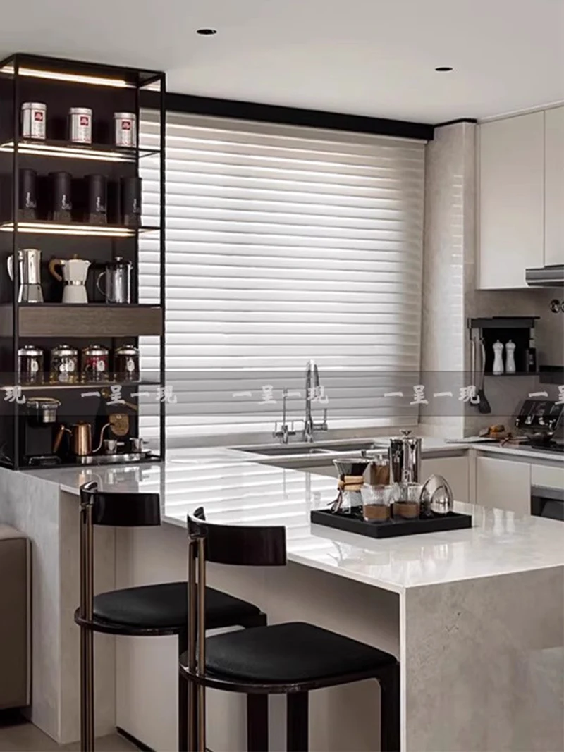 

Italian Coffee Machine Modern Light luxury Stainless Steel Material Coffee Shop Equipment Set French Press Kettle Mug Glass Jar