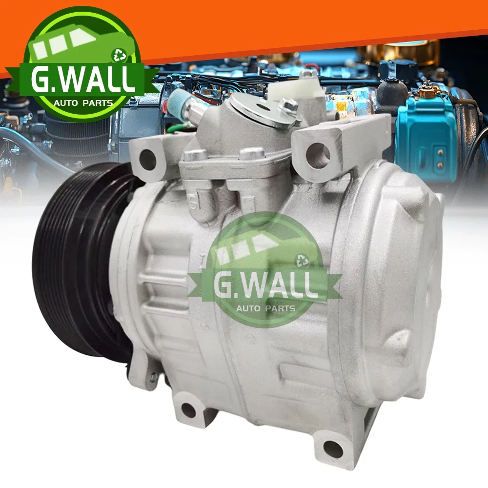 AC Compressor with Clutch For TOYOTA Mini Bus / Coaster 10P30C 88320-36560 8832036530 4472200394 4472201030 7 Grooves 12V 24V