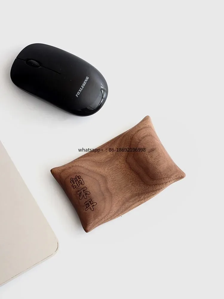 Creative MouseWrist Guard Hand  Anti-tenosynovitis Wrist  Cute Pillow HandBlack Walnut